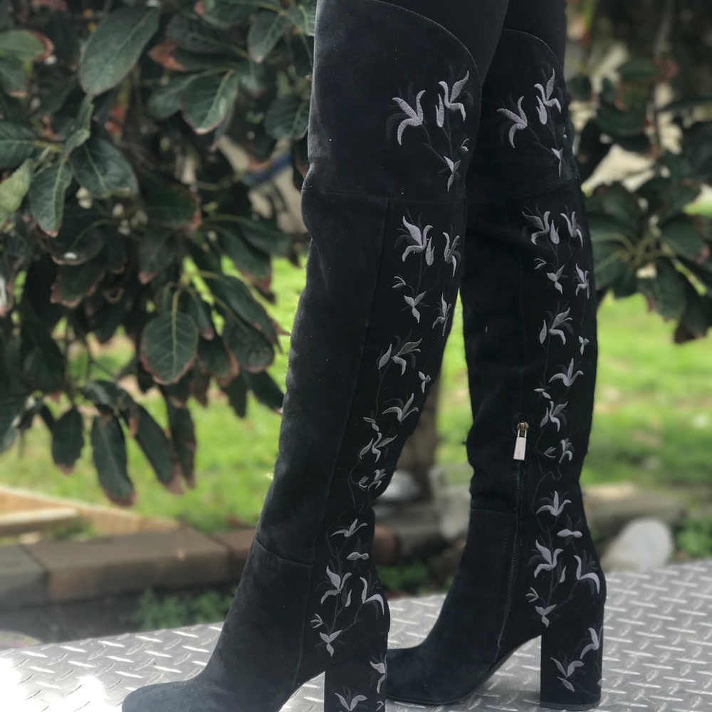 Kenneth Cole "Claire" over the knee boots